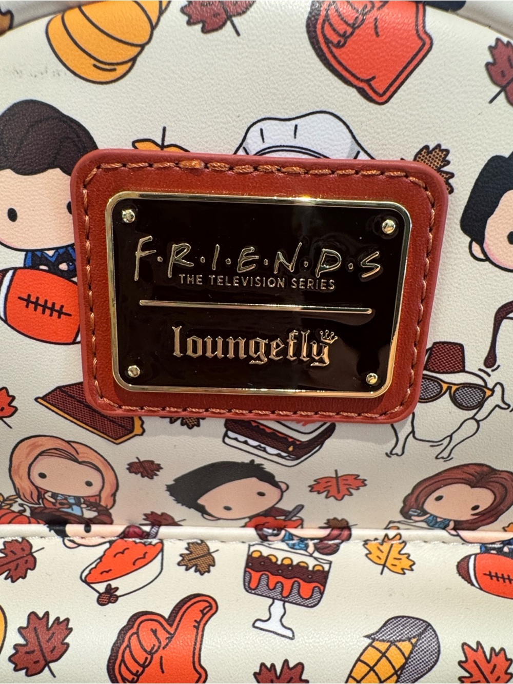 FRIENDS Loungefly BNWT Mini Backpack - Picture 7 of 8